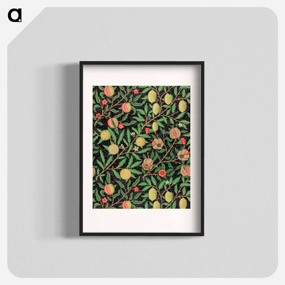 Fruit pattern - William Morris Poster.