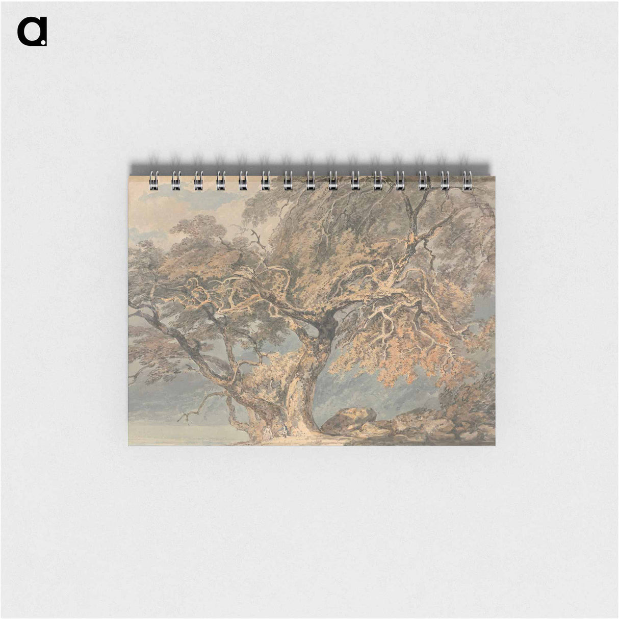 アートメモ帳-A Great Tree - ウィリアム ターナー Memo.