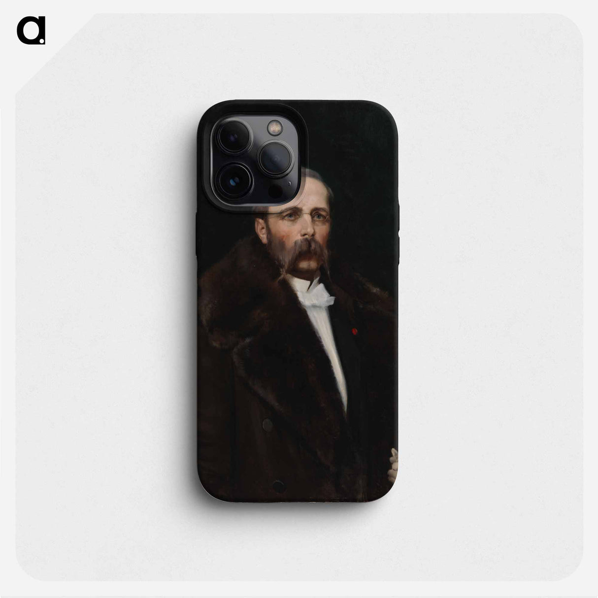 Portrait of the artist's father chief director carl albert edelfelt - アルバート エーデルフェルト Phone Case.