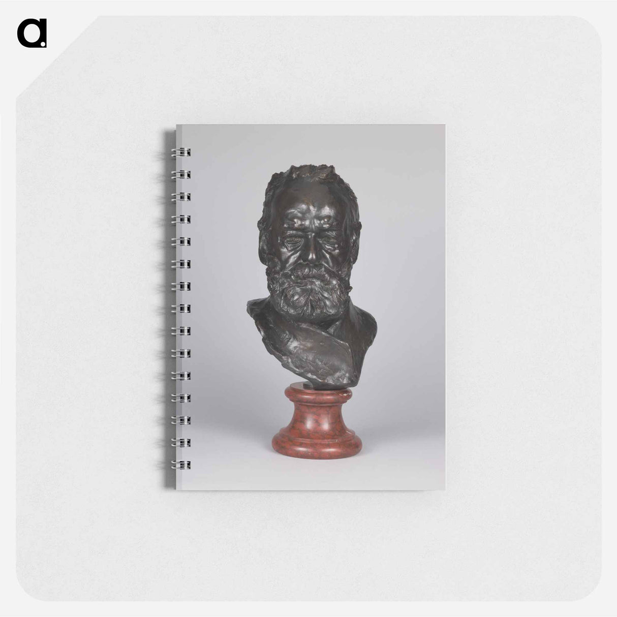 アートメモ帳-Bust of Victor Hugo - オーギュスト ロダン Memo.