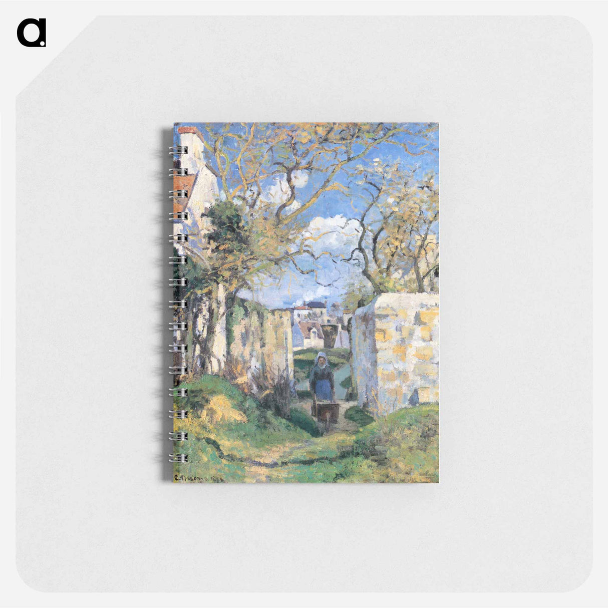 Landscape from Pontoise - カミーユ ピサロ Memo.