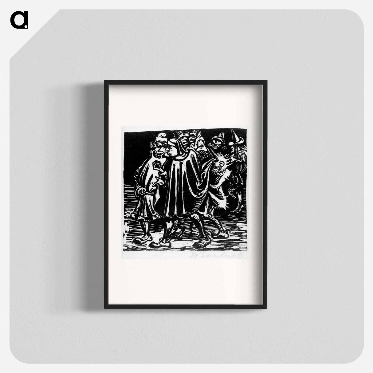 The procto-phantom and other rabble - エルンスト ハインリヒ バルラッハ Poster.