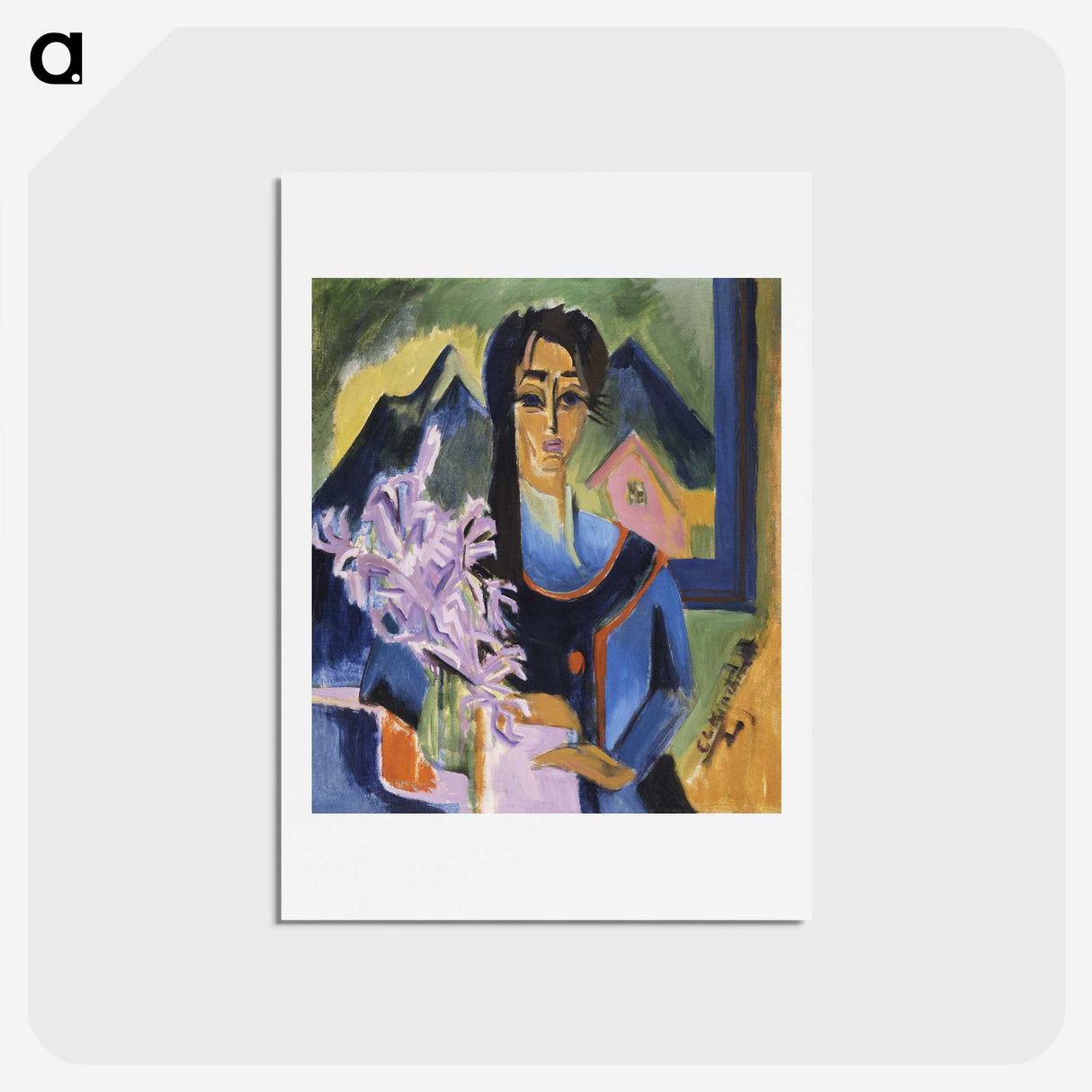 1-50_Ernst-Ludwig-Kirchner_hagaki