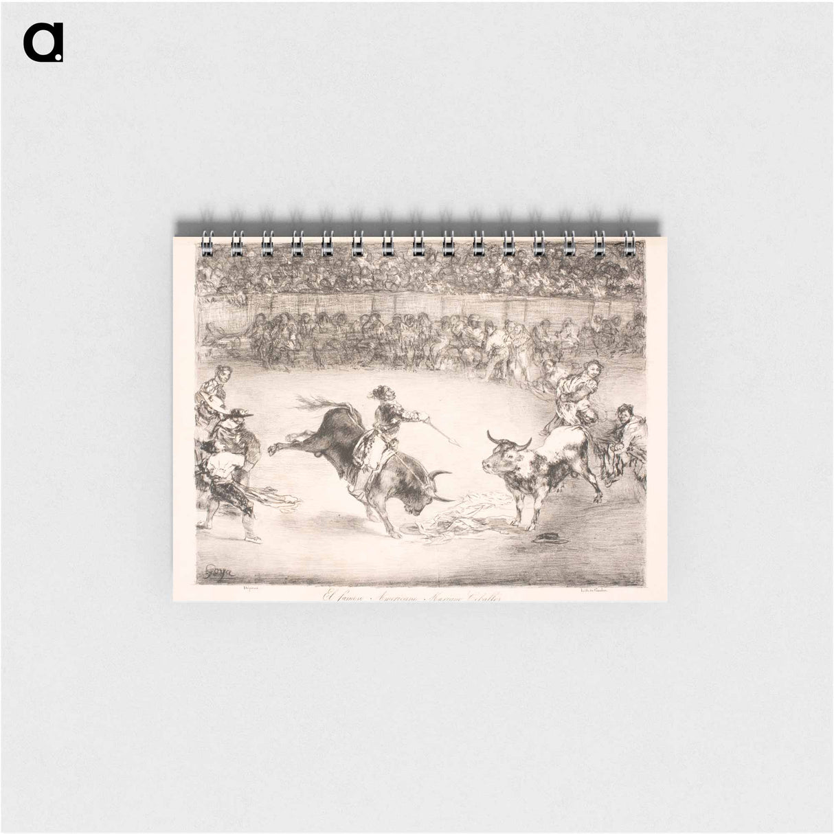 El famoso Americano, Mariano Ceballos - フランシスコ デ ゴヤ Memo.