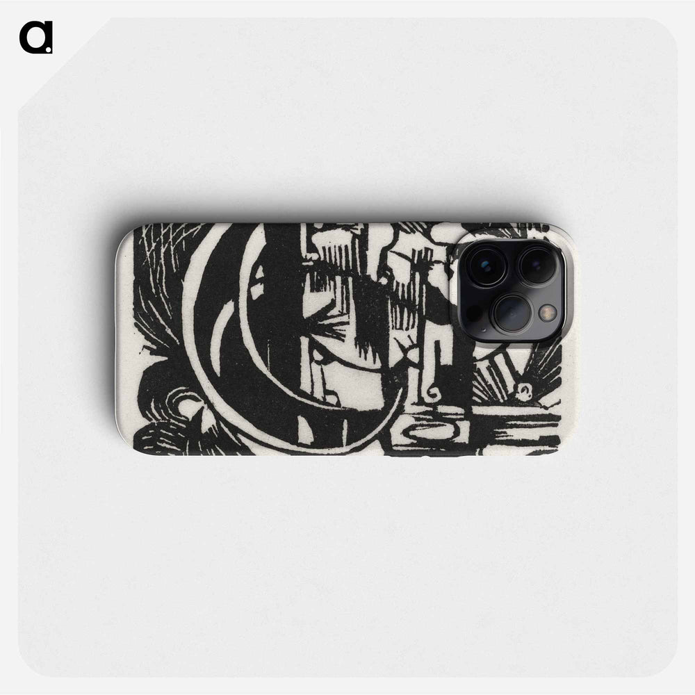 Lizards - Franz Marc Phone Case.