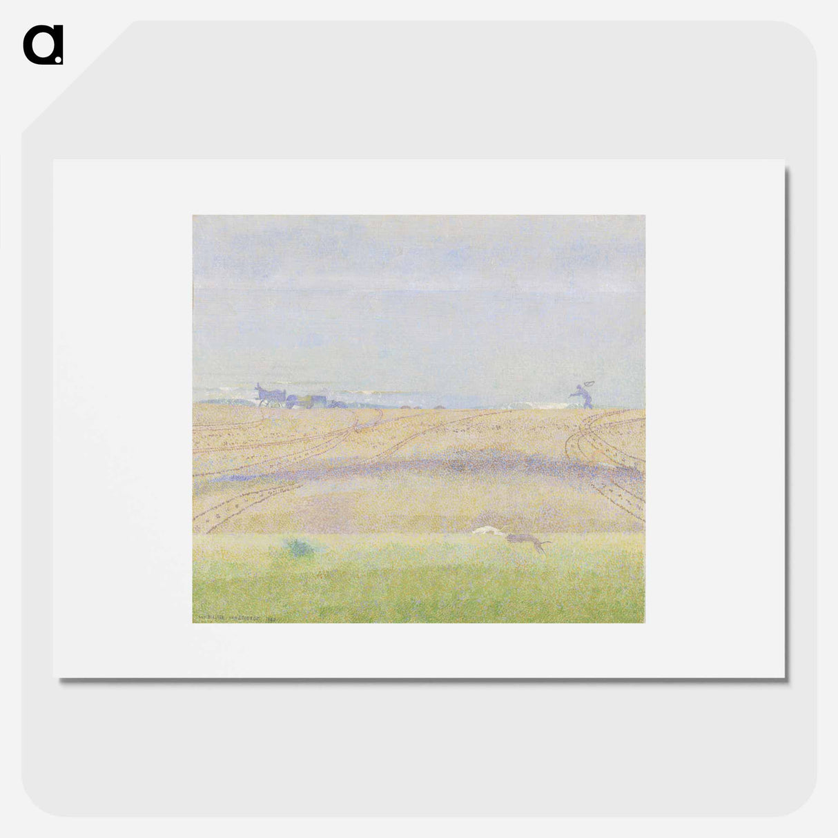 Misty Sea - Jan Toorop Poster.