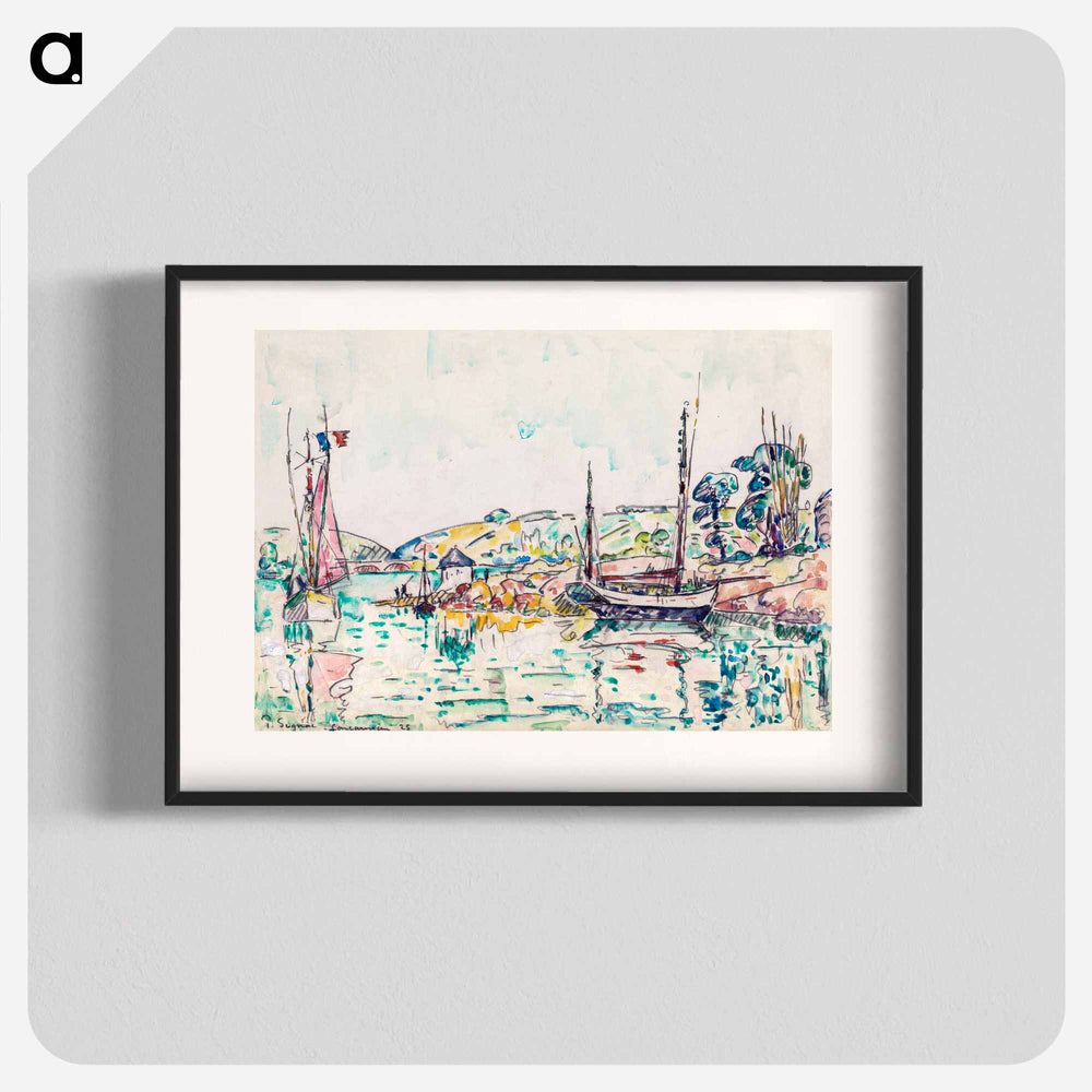 Concarneau - Paul Signac Poster.
