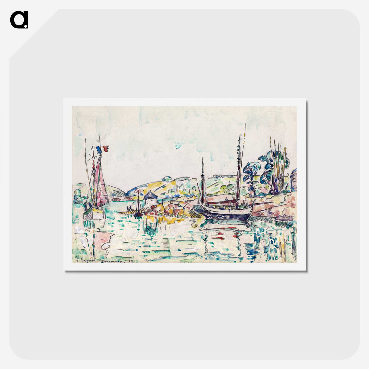 1-50_Paul-Signac_hagaki