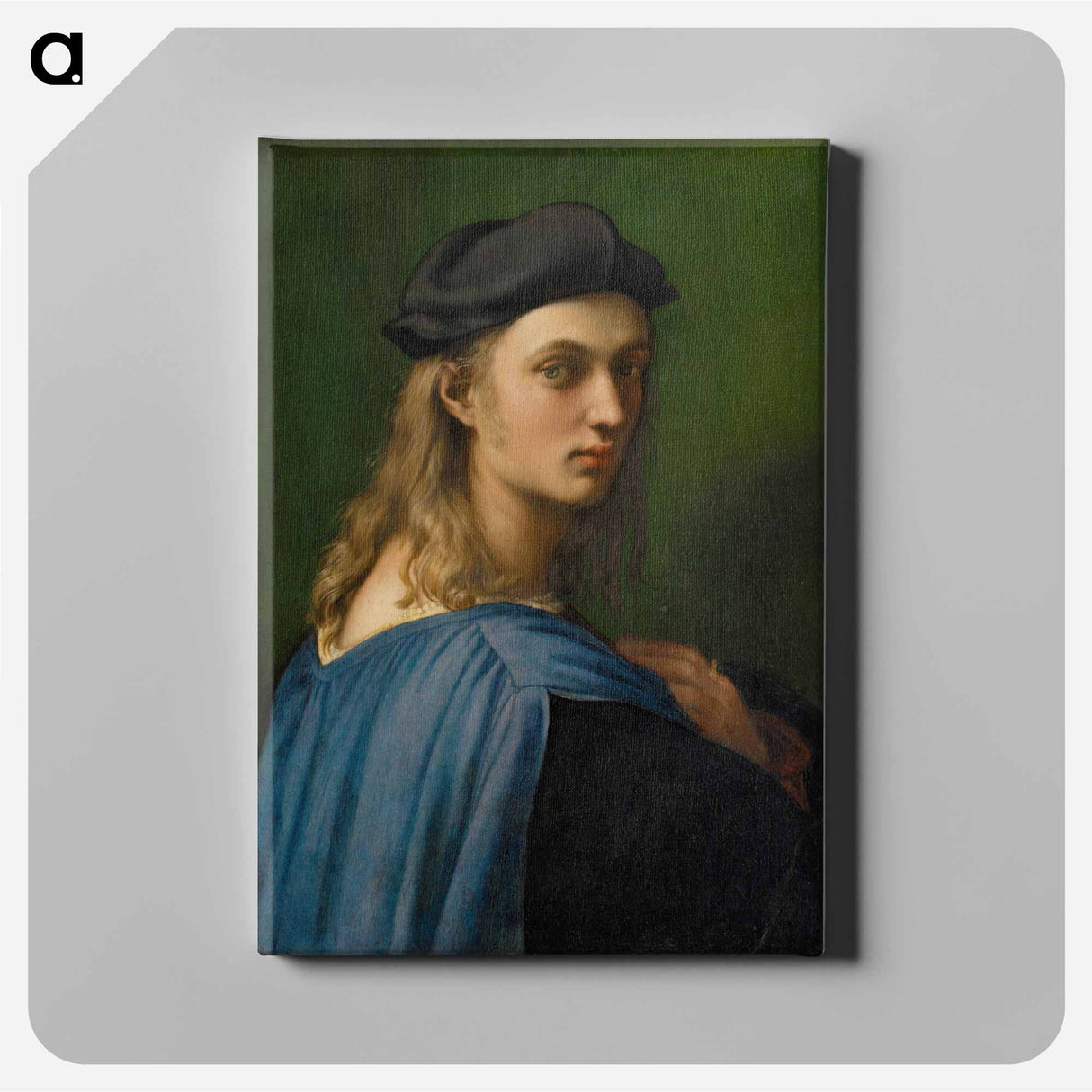 アートパネル-Bindo Altoviti - ラファエロ サンティ Canvas.