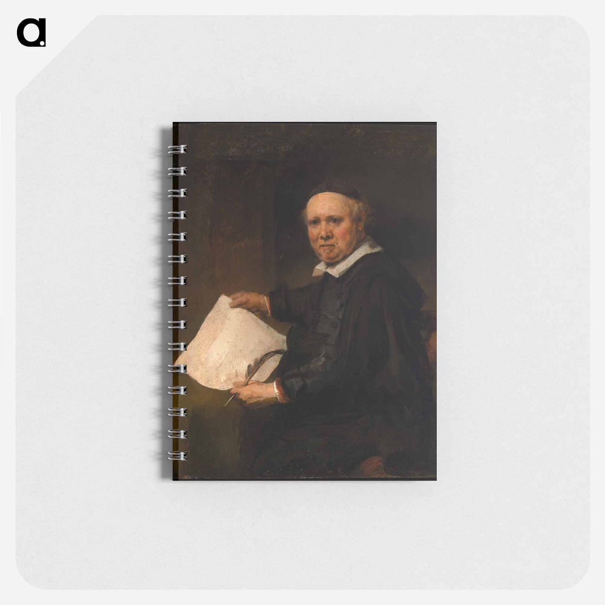 Lieven Willemsz van Coppenol by Rembrandt van Rijn - レンブラント ファン レイン Memo.