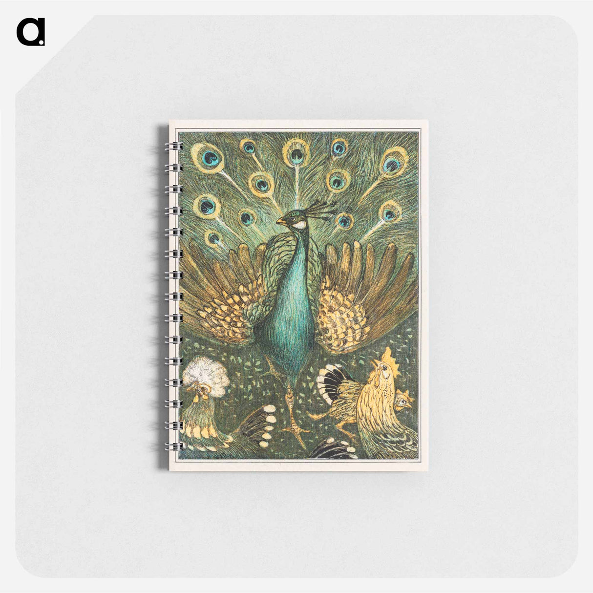 Pauw met kippen - テオ ヴァン ホイテマ Memo.