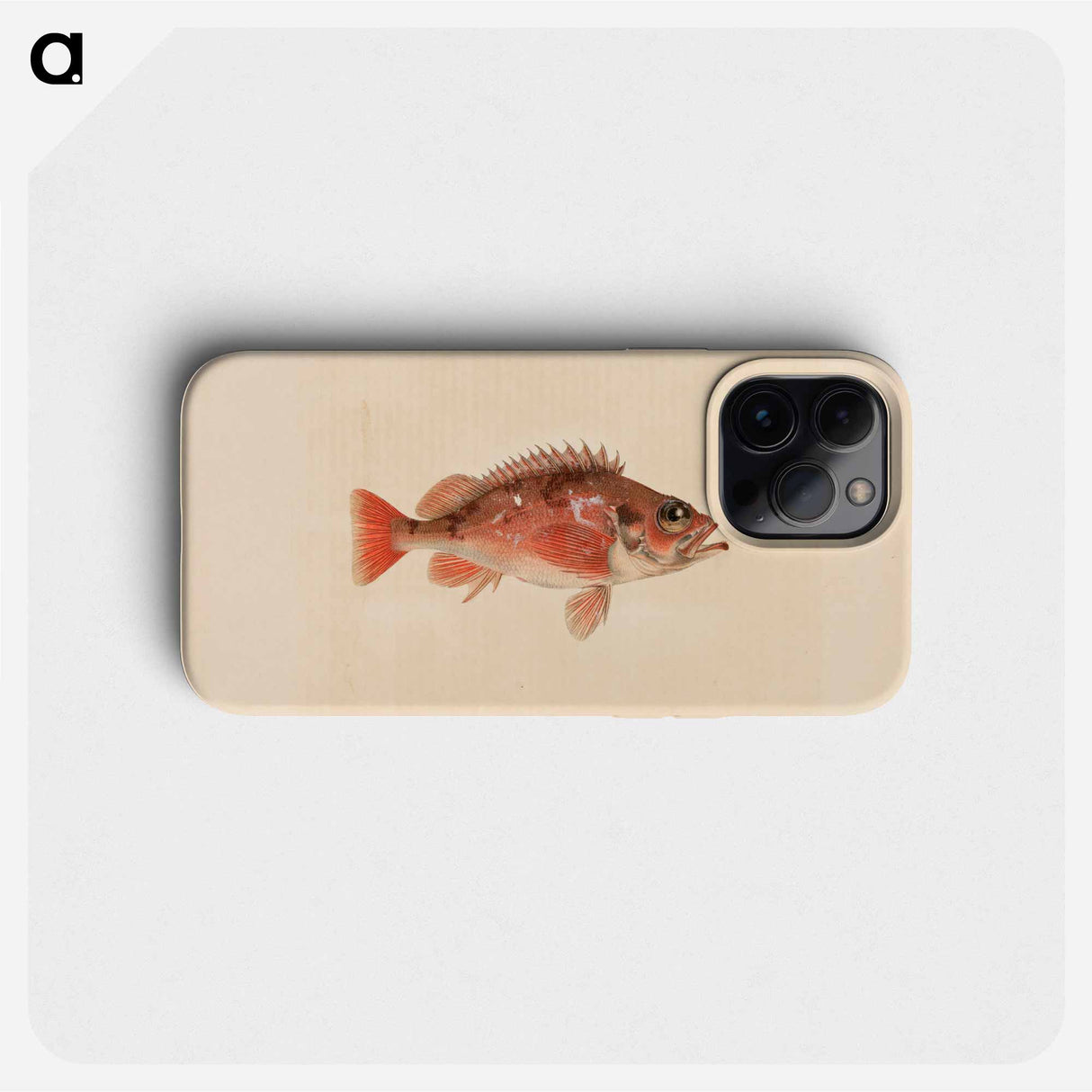 Norway redfish - Wilhelm von Wright Phone Case.
