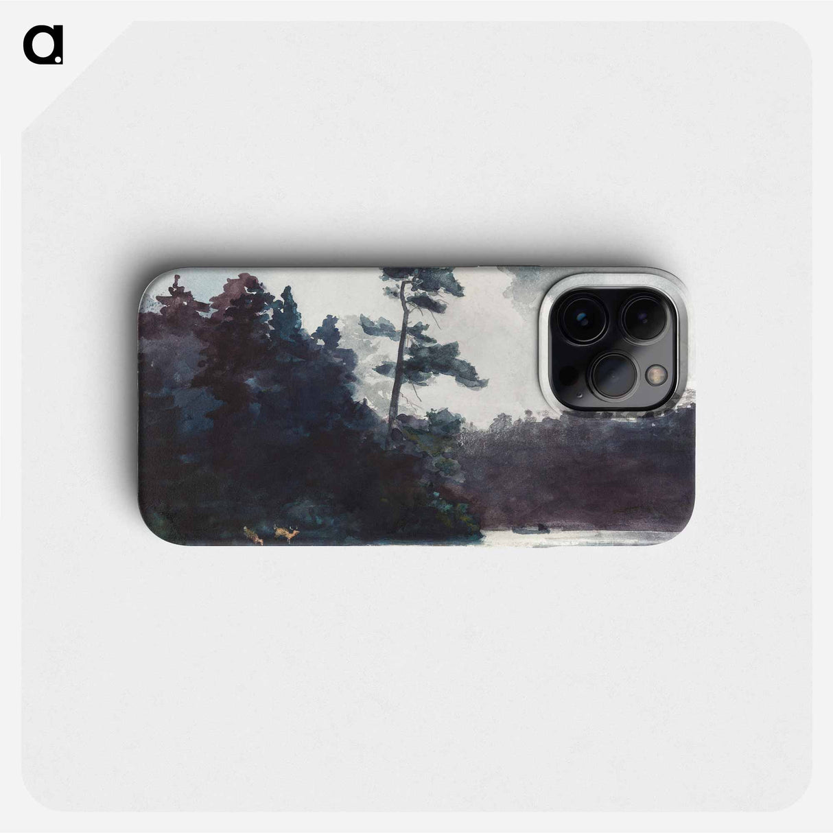 Adirondack Lake - ウィンスロー ホーマー Phone Case.