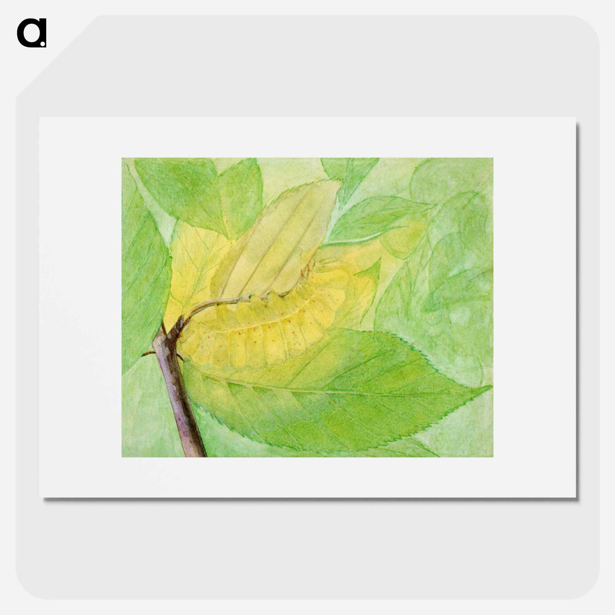 Lunar Caterpillar - アボット ハンダーソン セイヤー Poster.