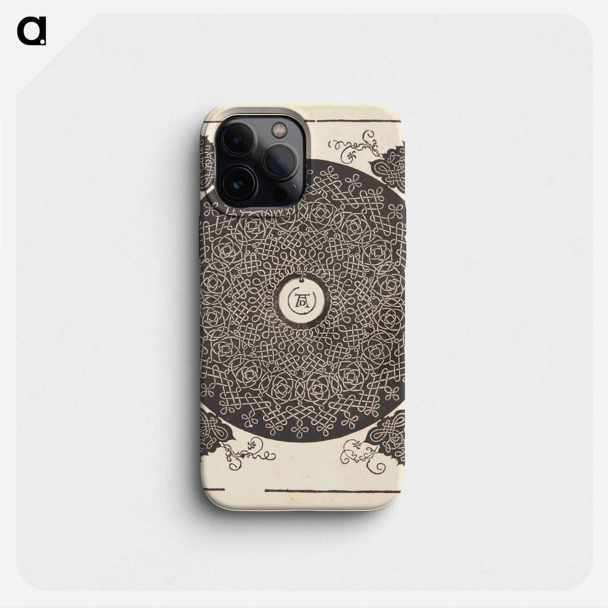 Knob with white medallion - アルブレヒト デューラー Phone Case.