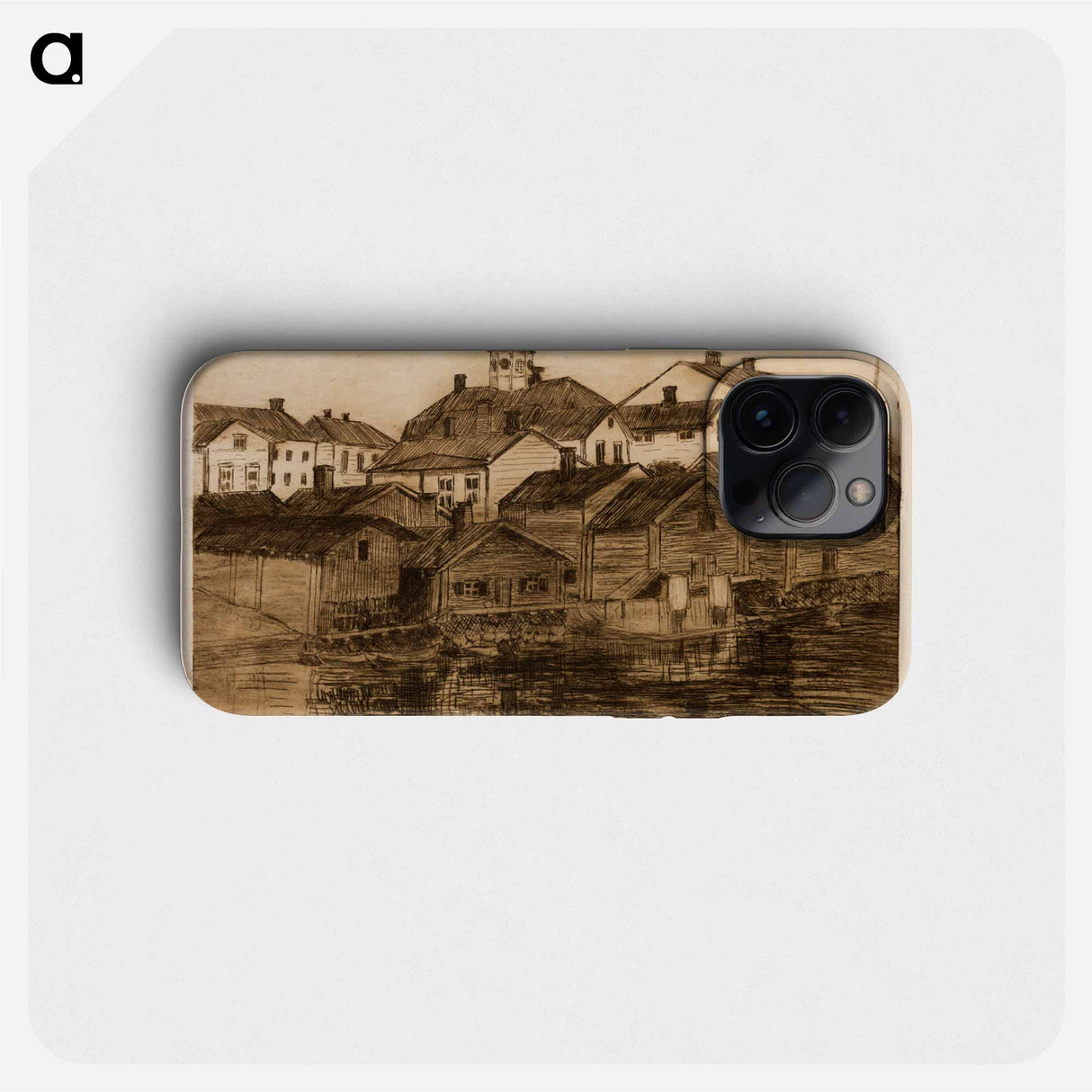 Porvoo - アルフレッド ウィリアム フィンチ Phone Case.