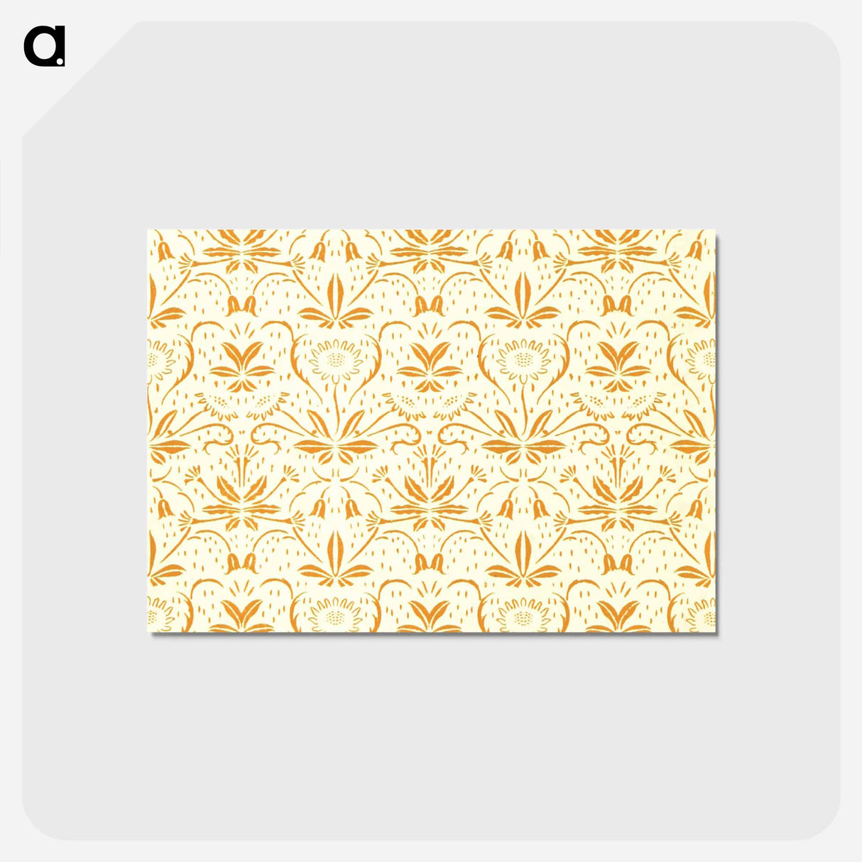 アートポストカード-Yellow Botanical Pattern
- 大英図書館 Postcard.