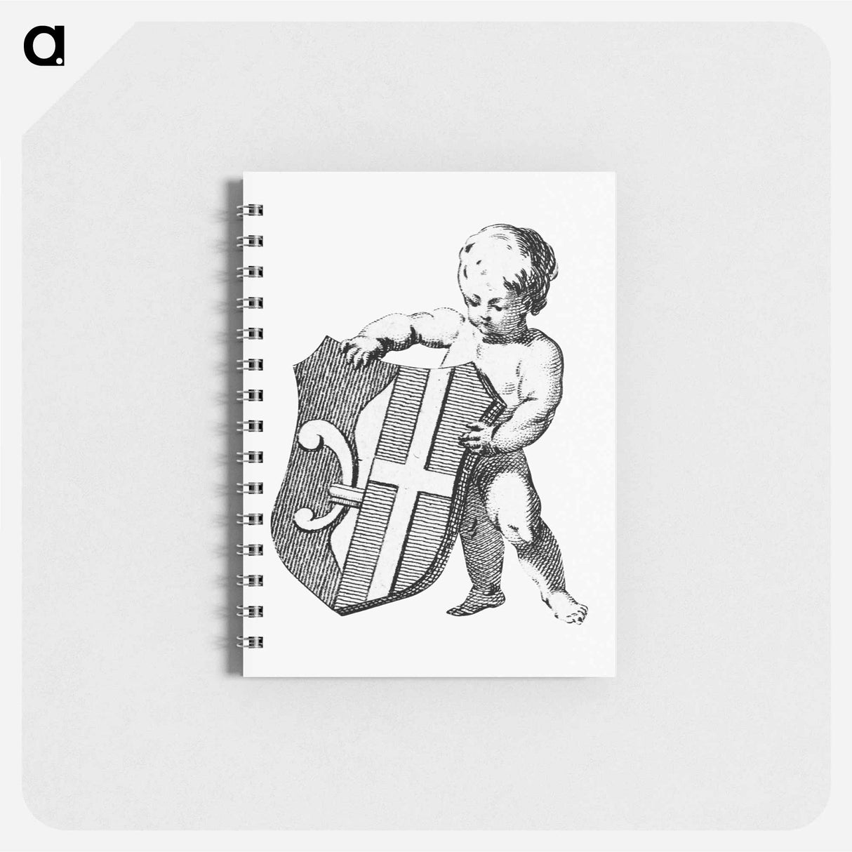 アートメモ帳-Cherub with Witsen Shield
- コルネリス プロース ファン アムステル Memo.