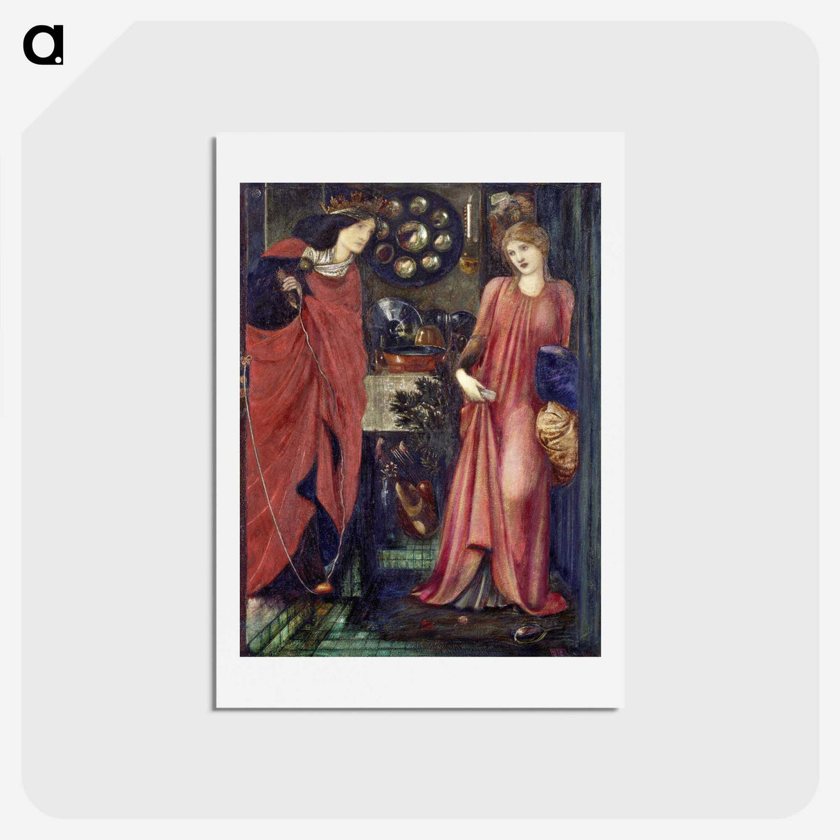 1-51_Edward-Burne-Jones_hagaki