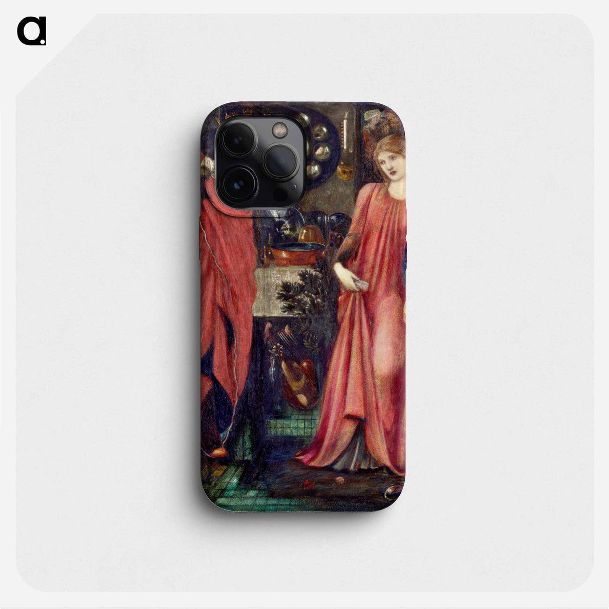 Fair Rosamund and Queen Eleanor - エドワード バーン ジョーンズ Phone Case.