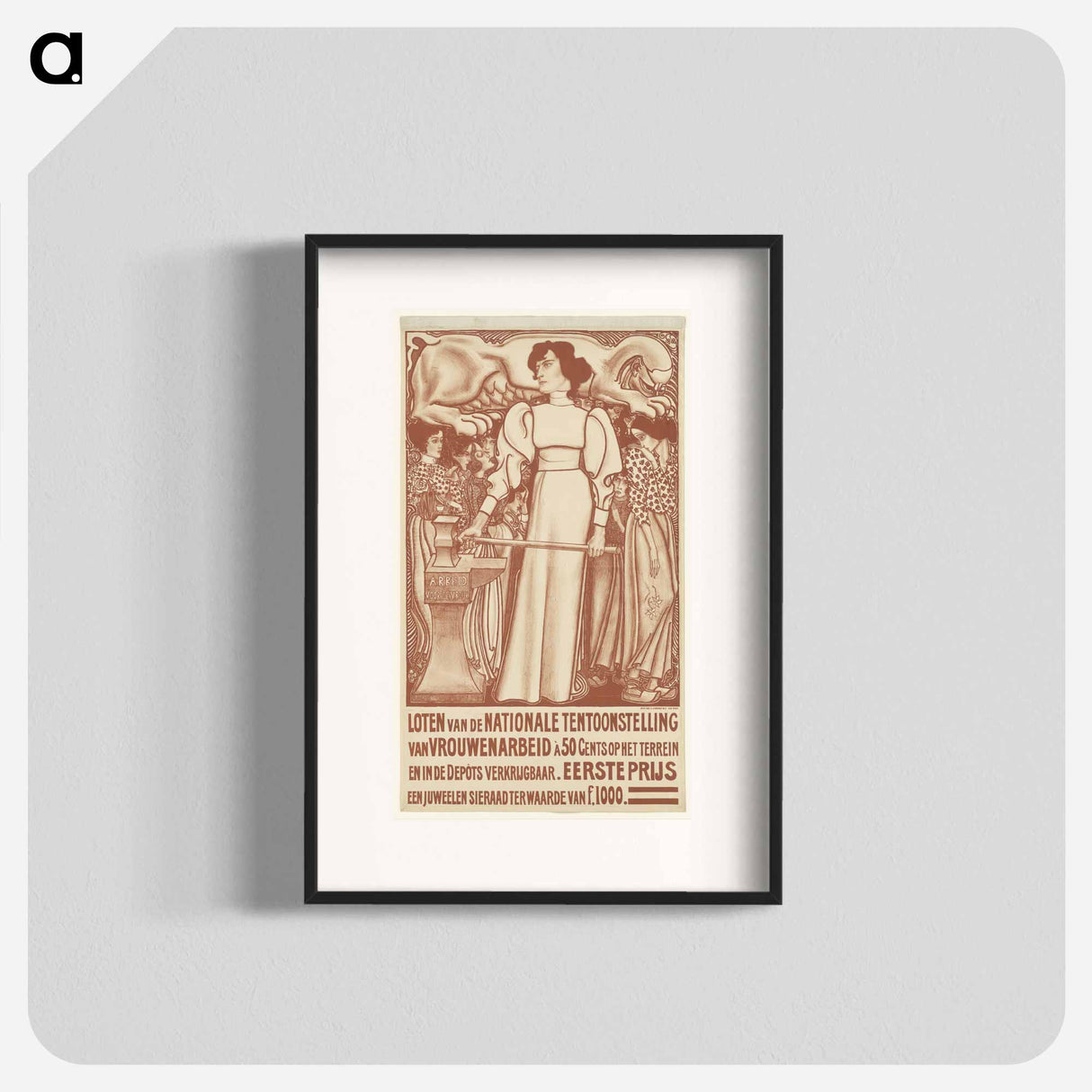 Labor for the woman - Jan Toorop Poster.