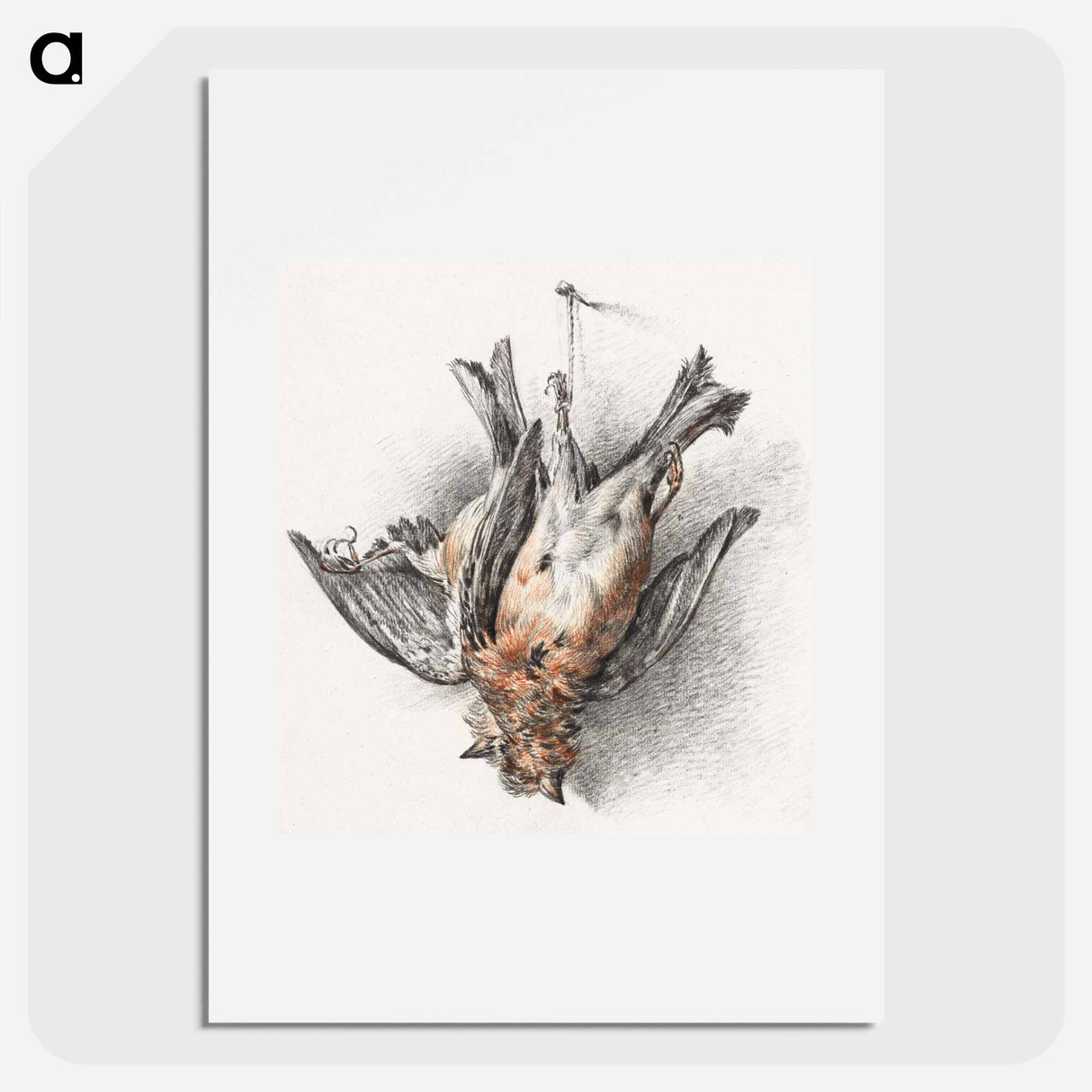 Two dead birds - ジャン ベルナール Poster.