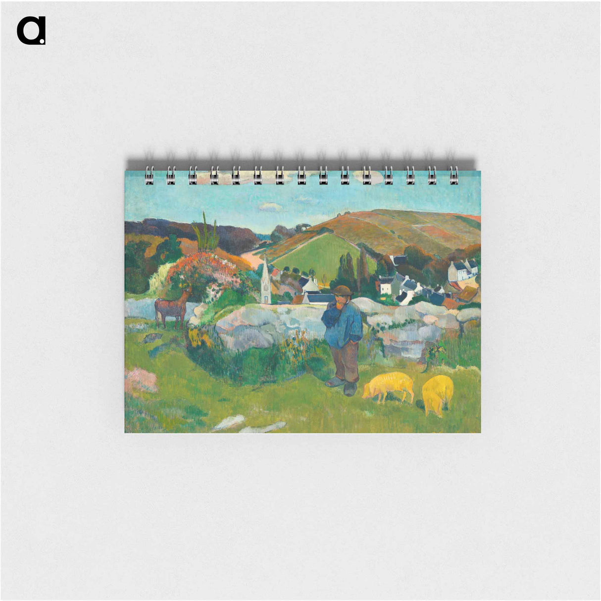 The Swineherd - ポール ゴーギャン Memo.