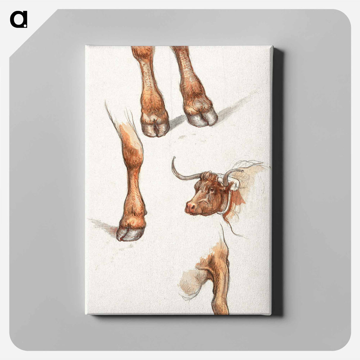 Sketches from Narragensett, Rhode Island - Samuel Coleman Canvas.