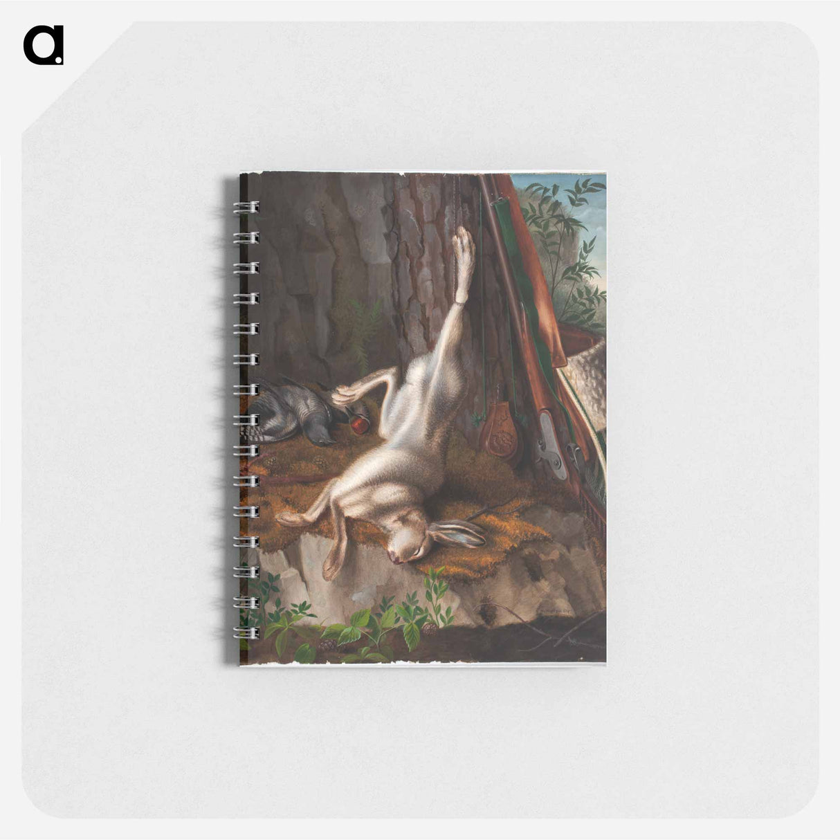 Shot hare and hunting equipment - ヴィルヘルム フォン ライト Memo.