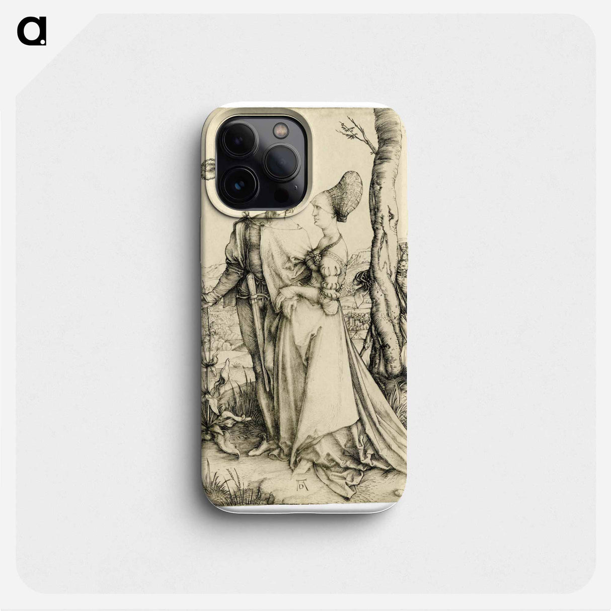 Durer - The Promenade - アルブレヒト デューラー Phone Case.