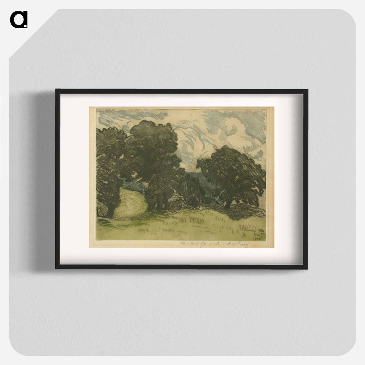 Laindon hill ii - アルフレッド ウィリアム フィンチ Poster.