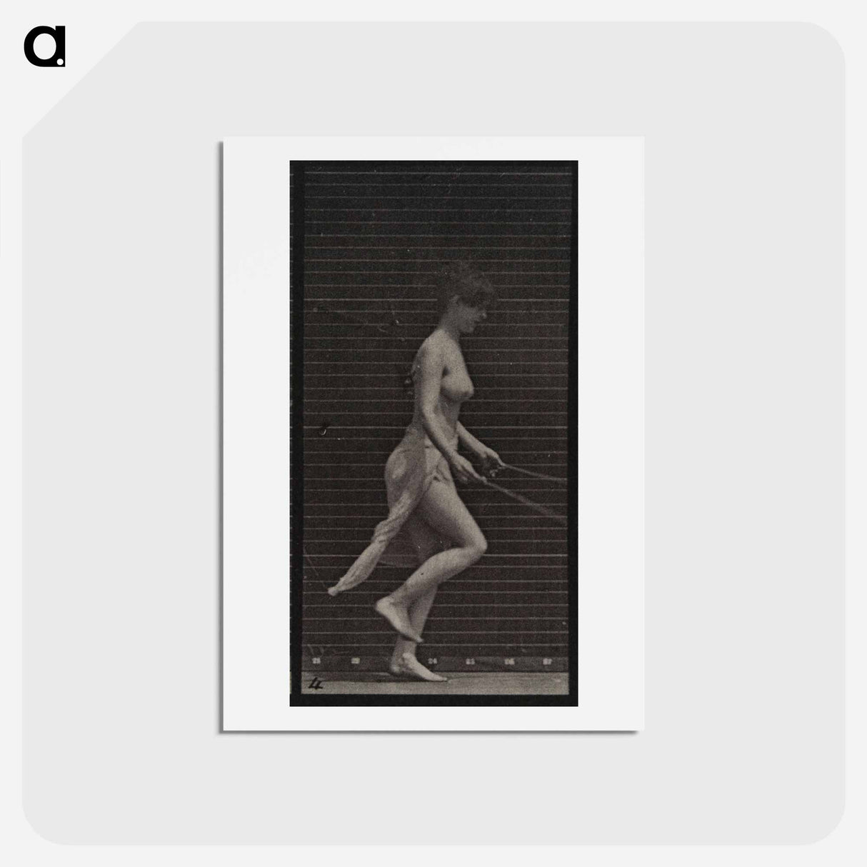 アートポストカード-Skipping Woman
- エドワード マイブリッジ Postcard.