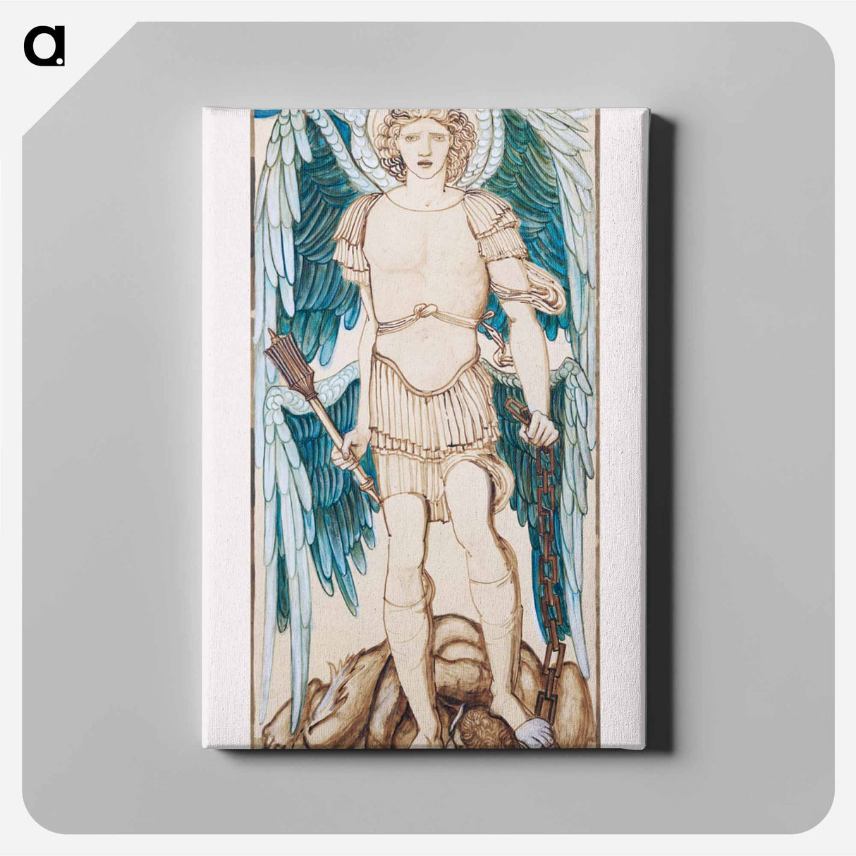 The Angels of the Hierarchy - Principates - エドワード バーン ジョーンズ Canvas.