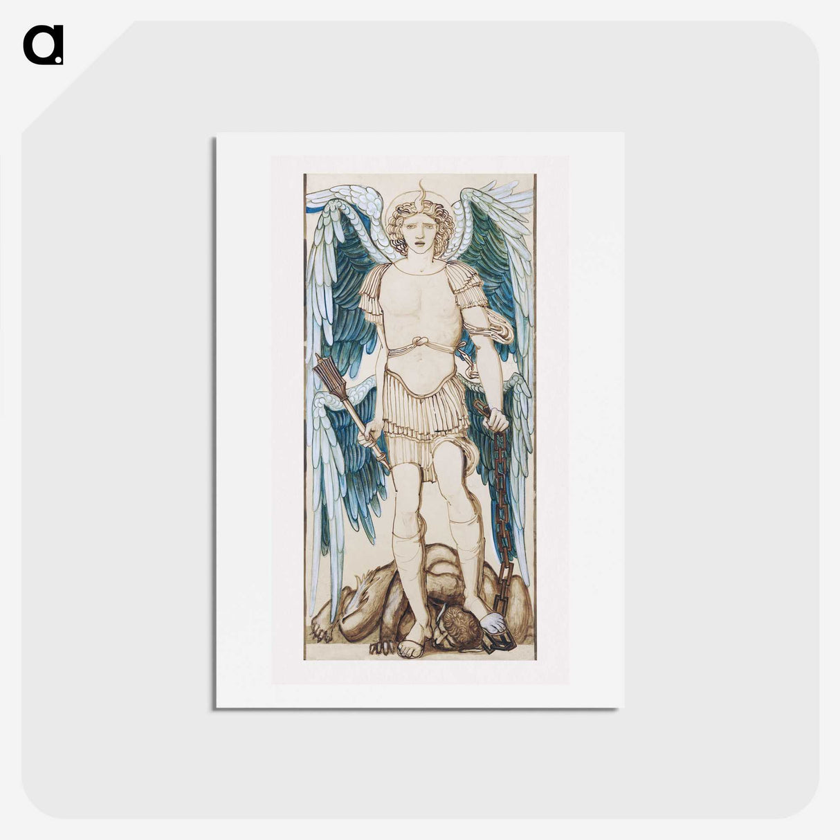 1-52_Edward-Burne-Jones_hagaki