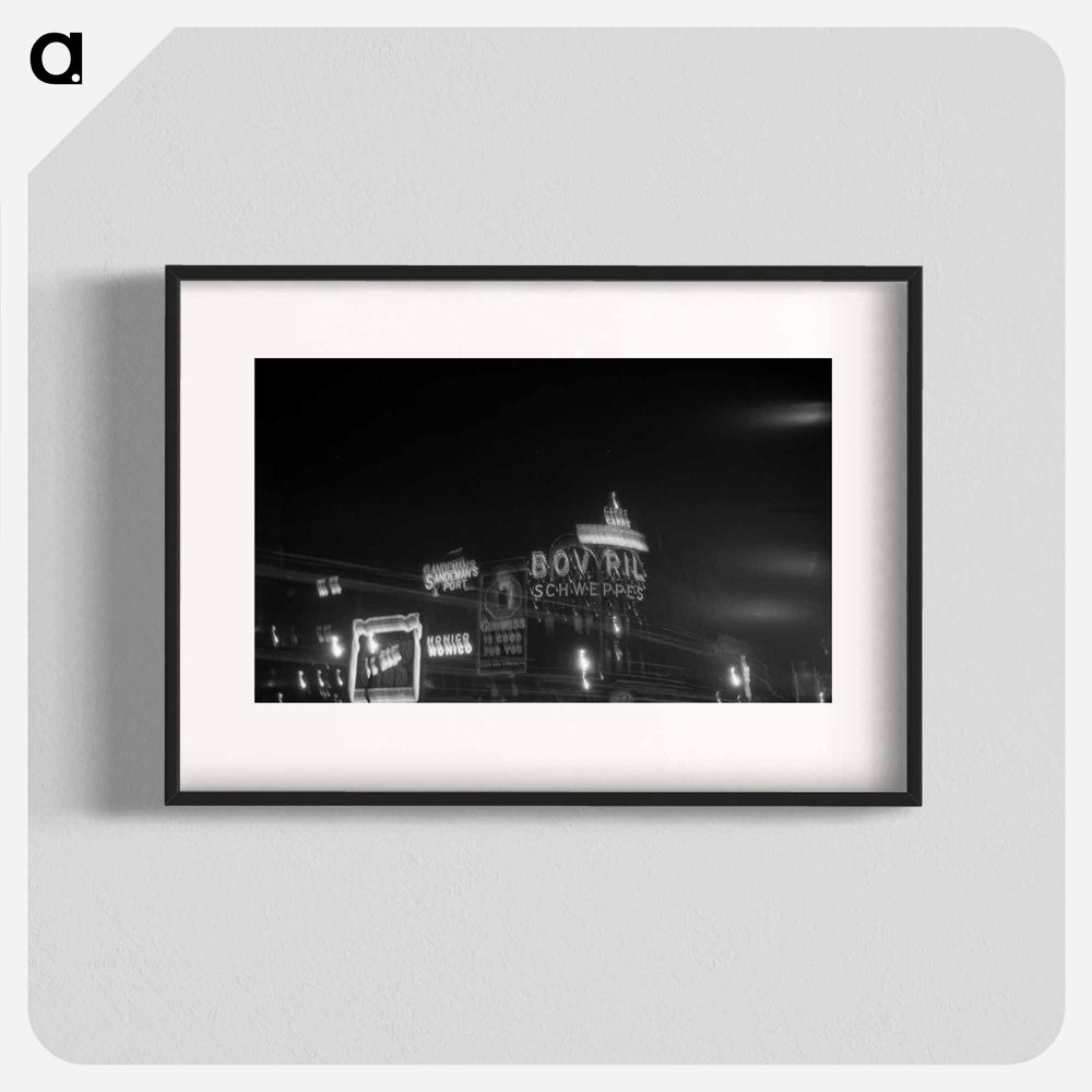 London street scene - エリック リー ジョンソン Poster.