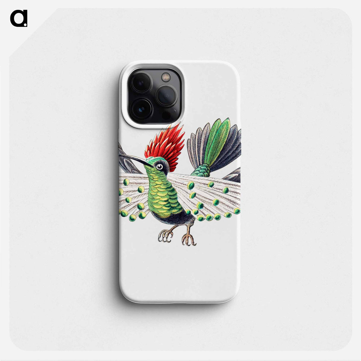 Colorful vintage hummingbird illustration - エルンスト ヘッケル Phone Case.