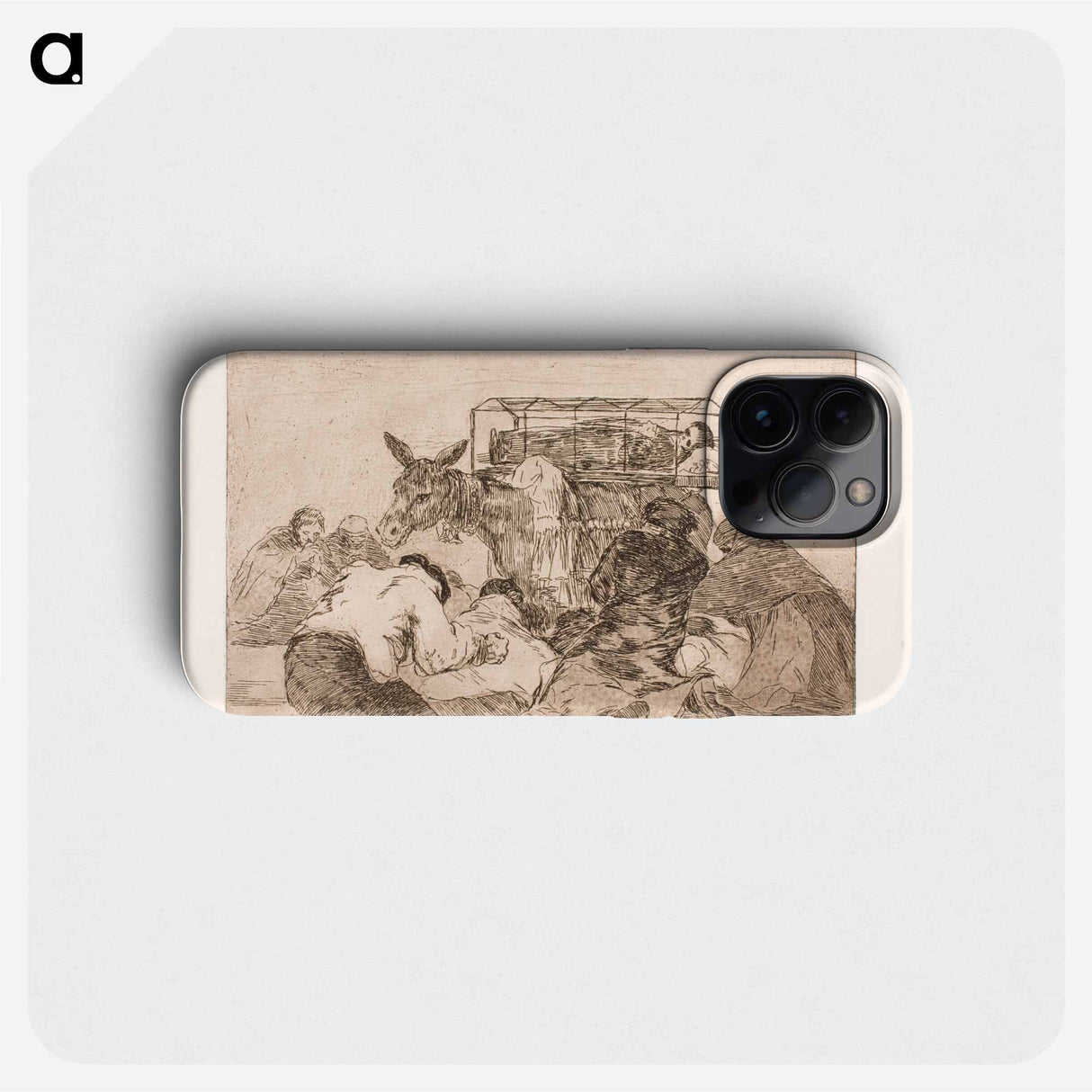 Sweet Devotion - Francisco de Goya Phone Case.