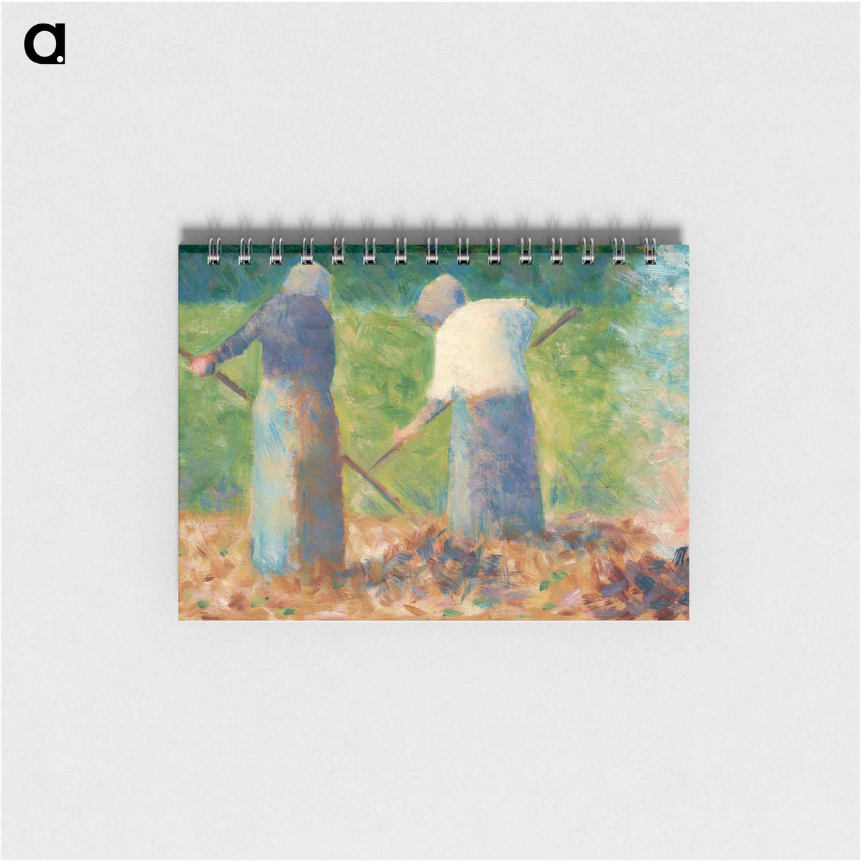 Haymakers at Montfermeil - ジョルジュ スーラ Memo.