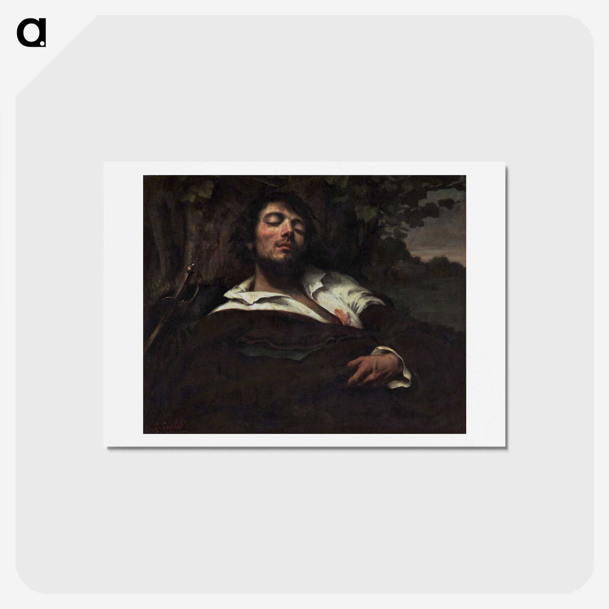 1-52_Gustave-Courbet_hagaki