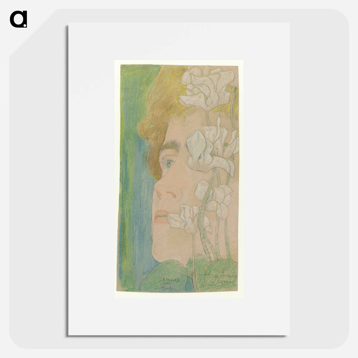 Marguérite - Jan Toorop Poster.