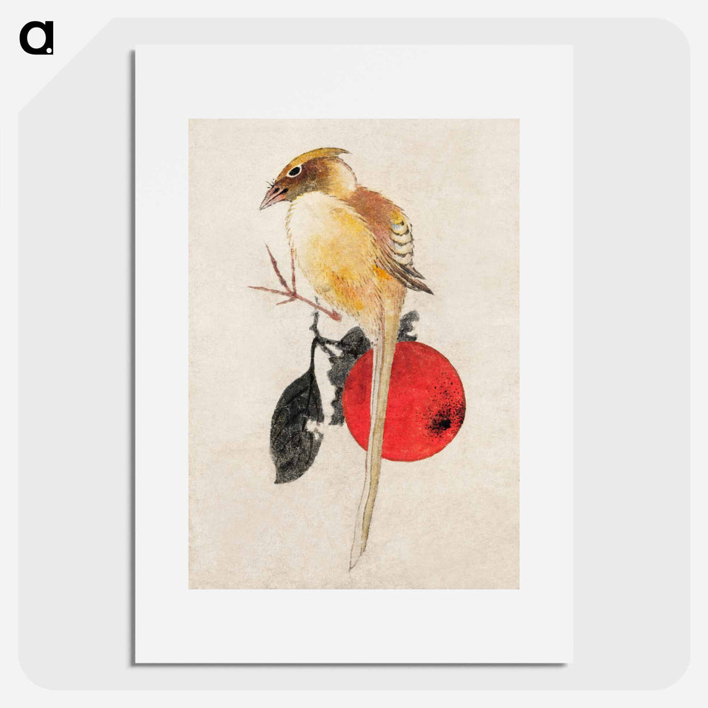 Katsushika Hokusai's bird - Katsushika Hokusai Poster.