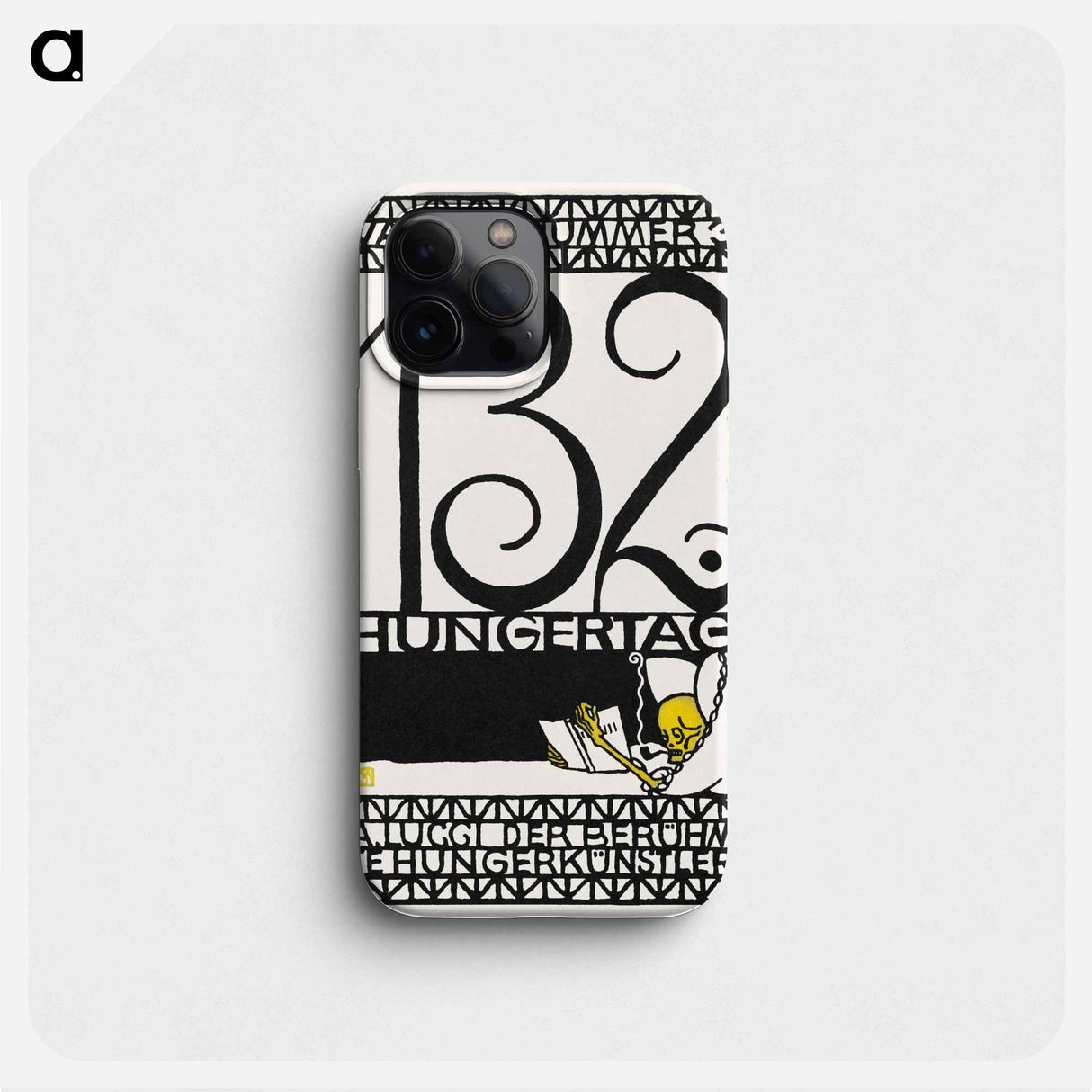 Variety Act 3: 132nd Day of Fasting, A. Lucci the Famous Hunger Artist - Moritz Jung Phone Case.