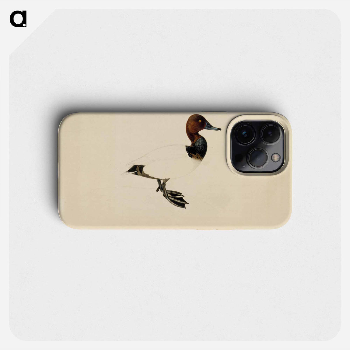 Common pochard - Wilhelm von Wright Phone Case.