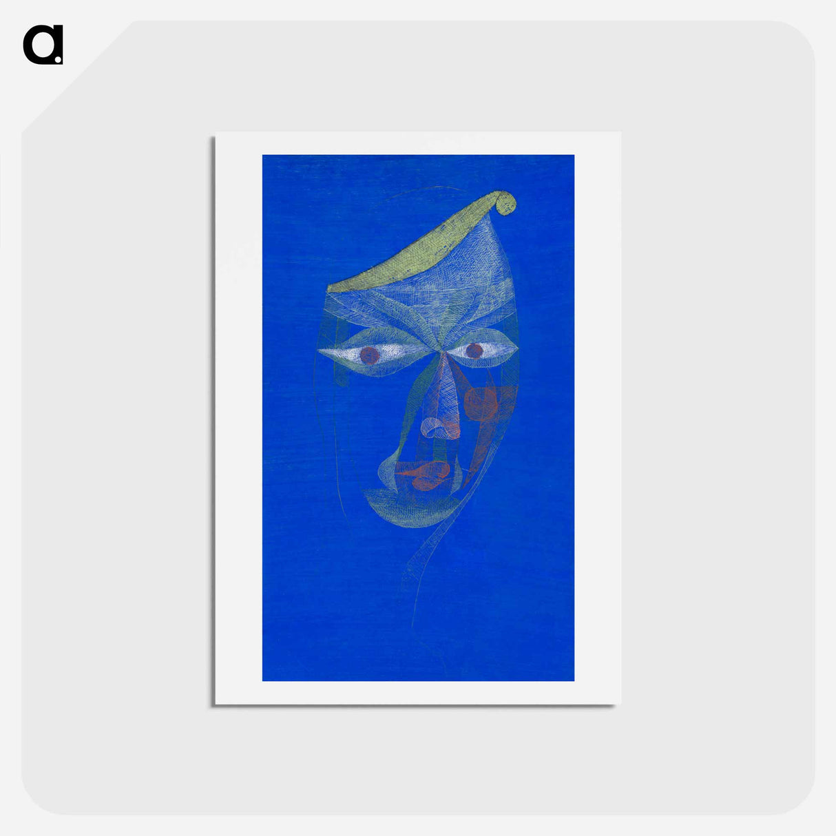 アートポストカード-Bildnis eines Asiaten (Portrait of an Oriental)
- イェール大学アートギャラリー Postcard.