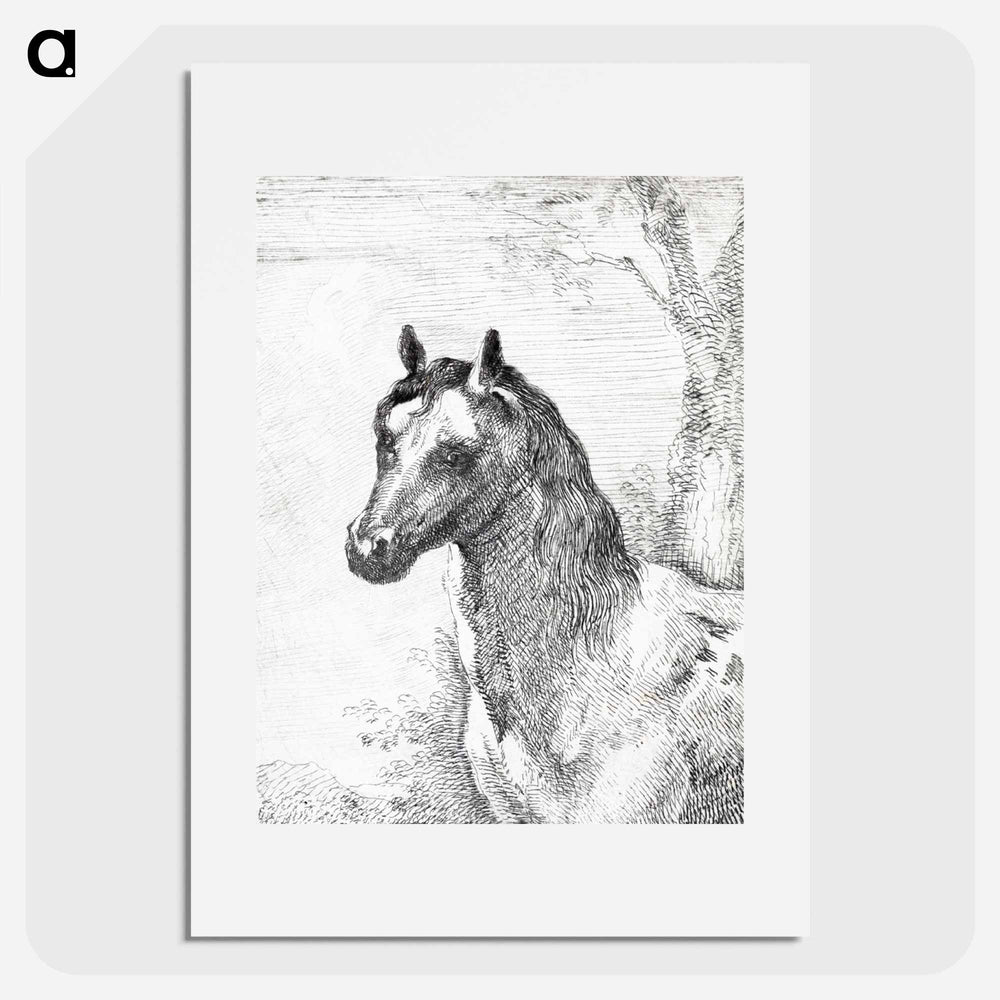 Head of a horse - アールト シューマン Poster.