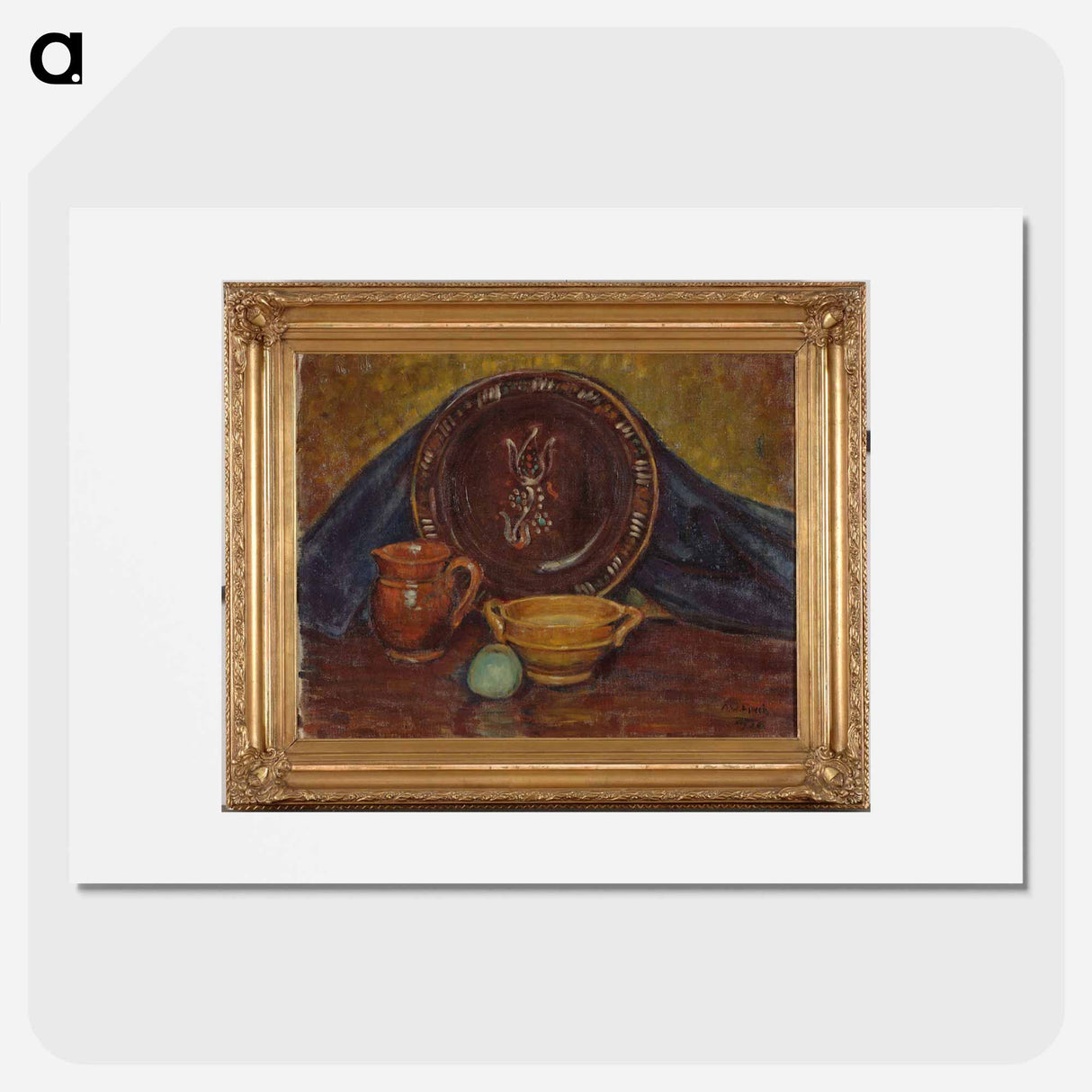 Still life - アルフレッド ウィリアム フィンチ Poster.