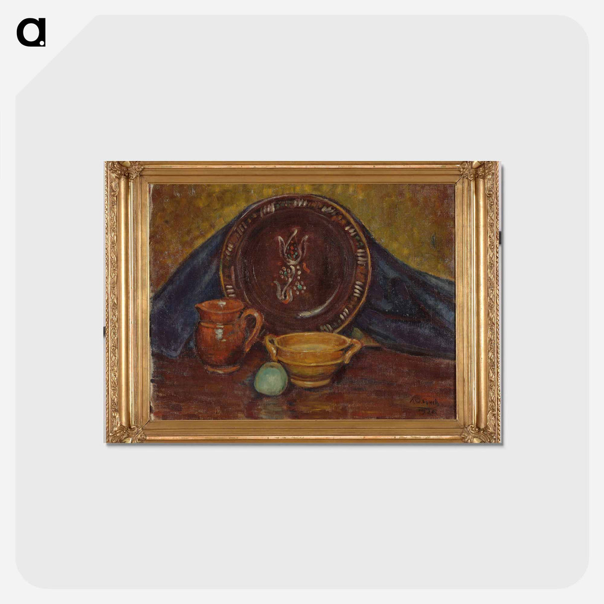 Still life - アルフレッド ウィリアム フィンチ Postcard.