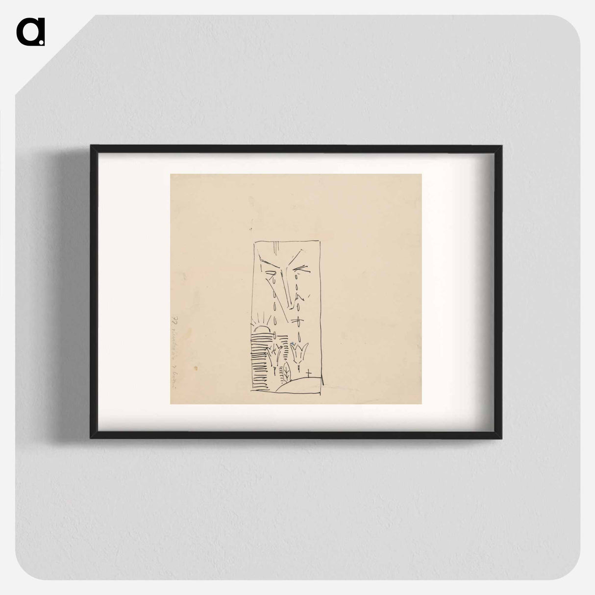 Sketch - アーノルド ピーター ワイズ クビンチャン Poster.