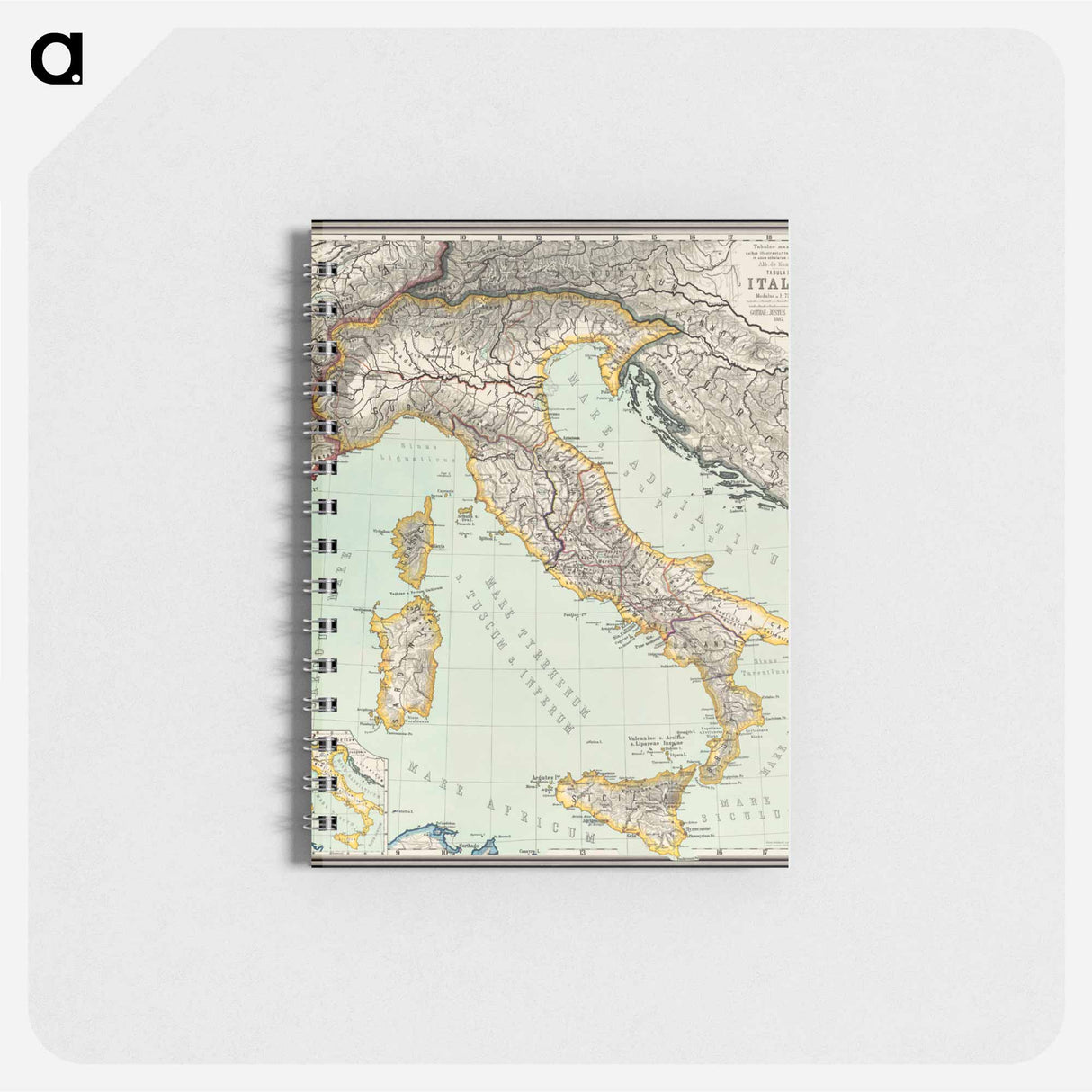 アートメモ帳-Ancient Lands Map
- ボストン公共図書館 Memo.
