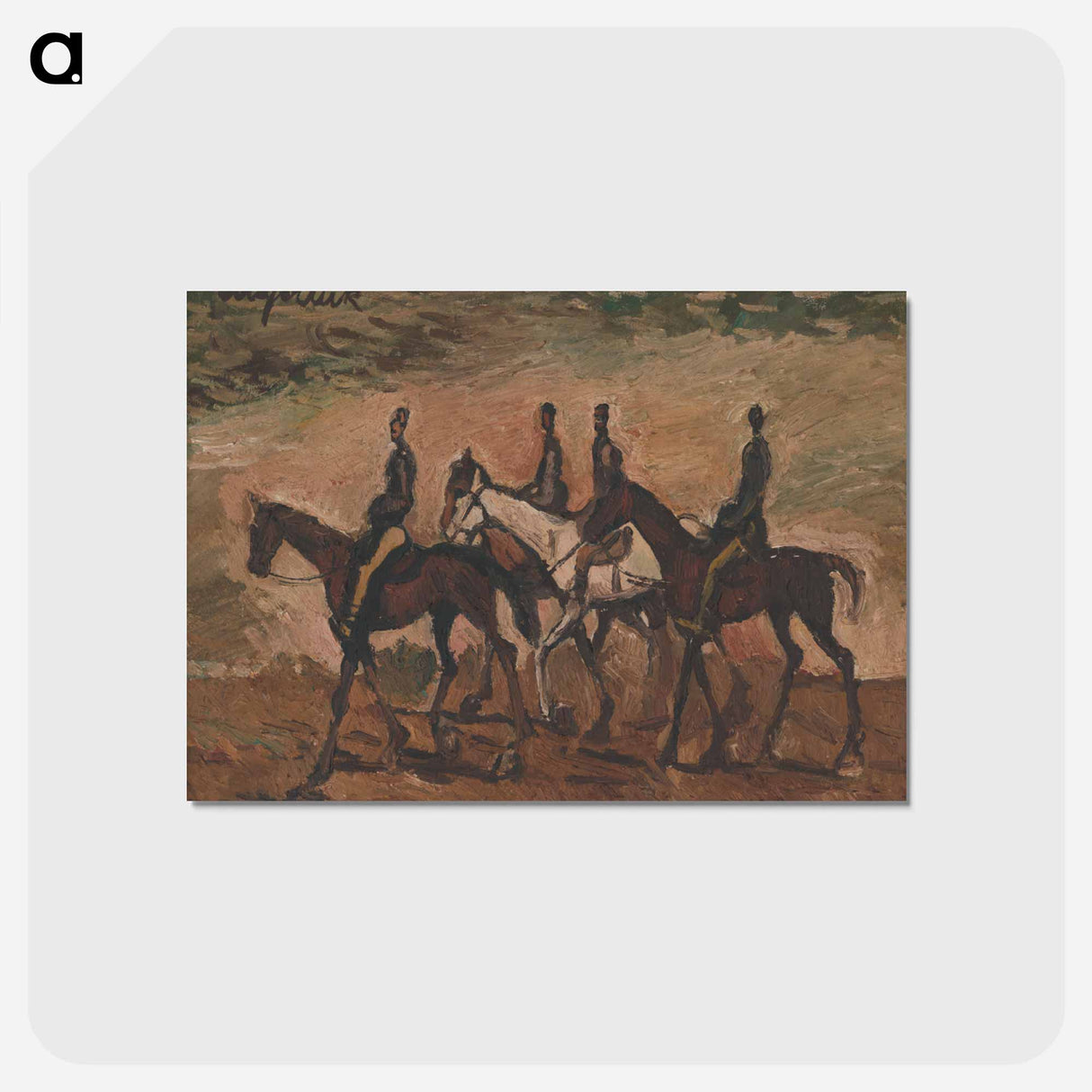アートポストカード-Horse Patrol
- シプリアン マジェルニク Postcard.